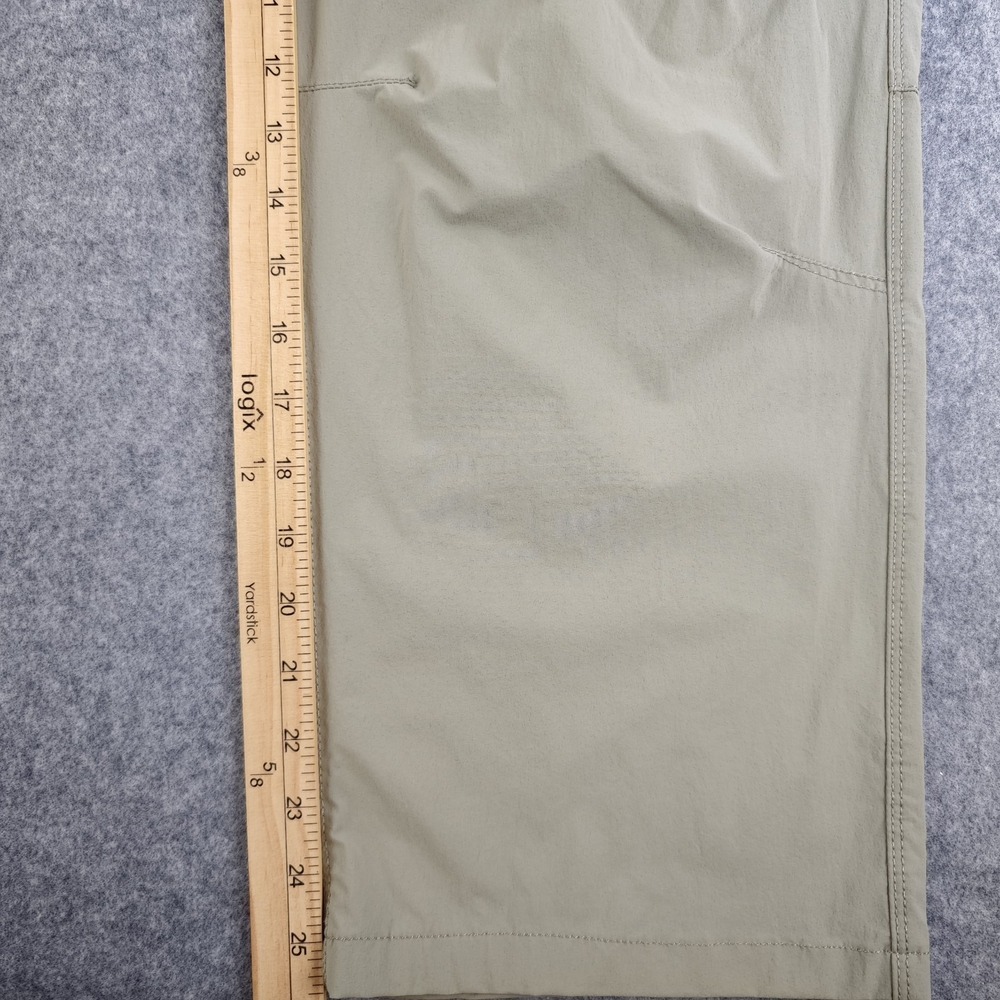 Alaskan Hardgear Pants Mens 34x30 Nylon Stretch Beige Belted 26" Inseam Hiking - Picture 9 of 12